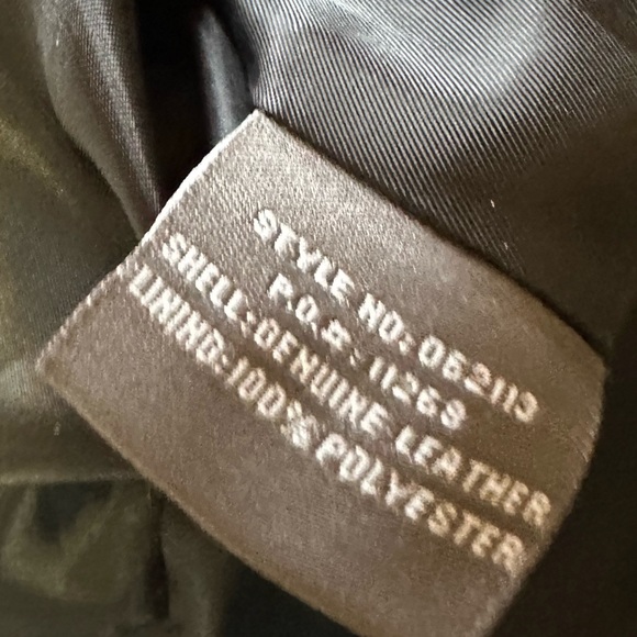 Genuine Leather - studded - zip back - soft leather  Neiman Marcus - Picture 6 of 8